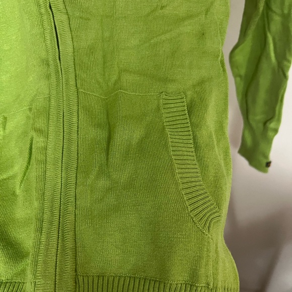 DEX Fresh Green Zip Up Hoodie XS - Picture 5 of 7